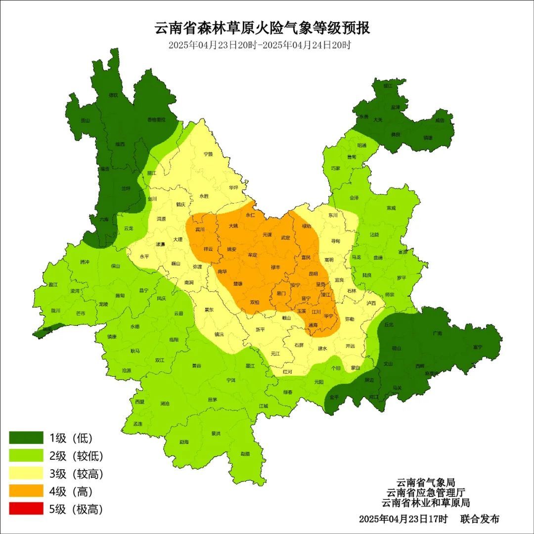 云南部分地区气温突破35℃！不过，降雨降温、雷暴、大风将到达……