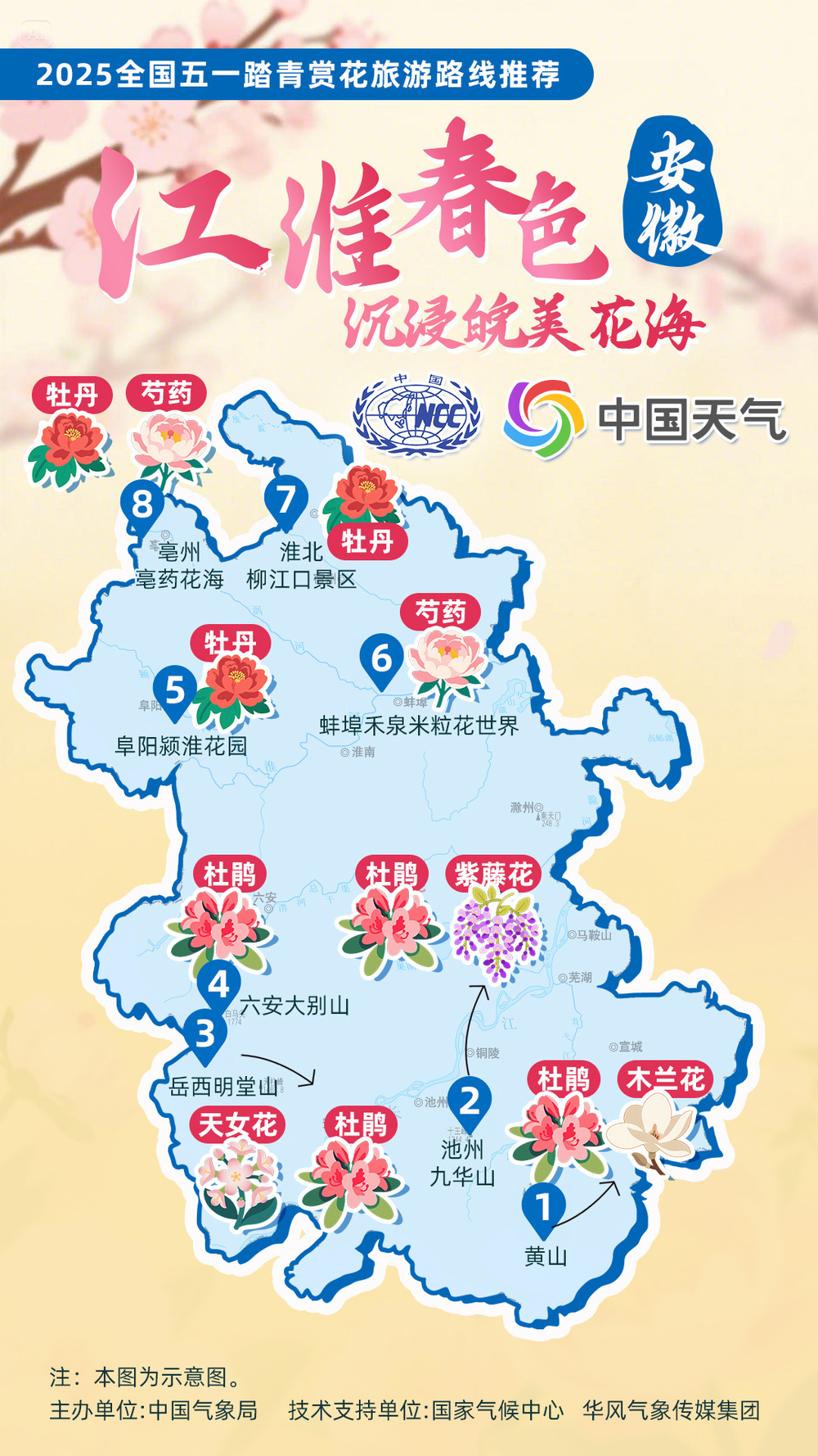 “五一”假期去哪还没定？这12条踏青赏花路线 挑一个出发