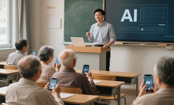 这里的老年人大学“刮”起AI风