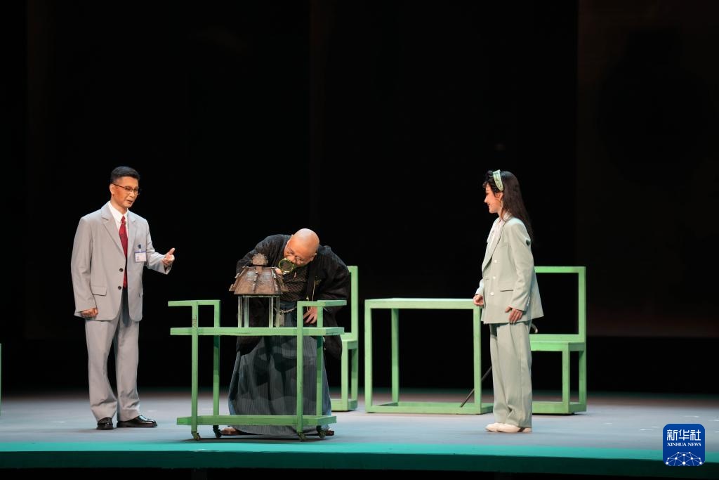 京剧《皿方罍》在湖南大剧院上演