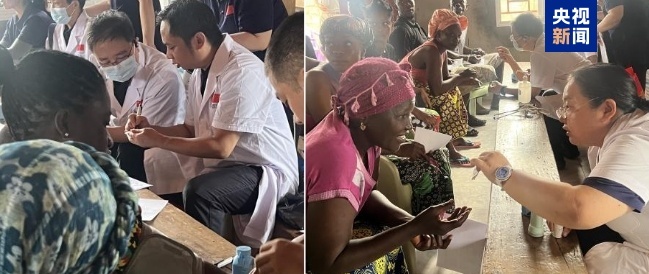 中国援塞拉利昂医疗队开展义诊活动