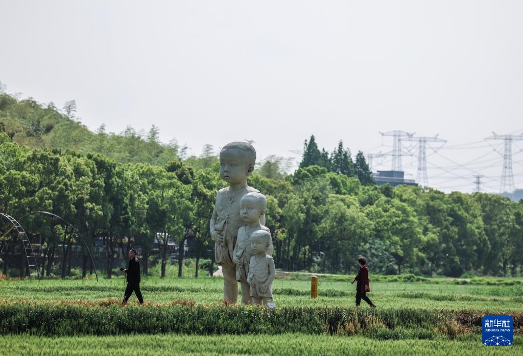浙江湖州：艺术在南山·大地艺术季开幕