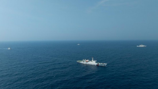 中越海警开展2025年第一次北部湾海域联合巡逻
