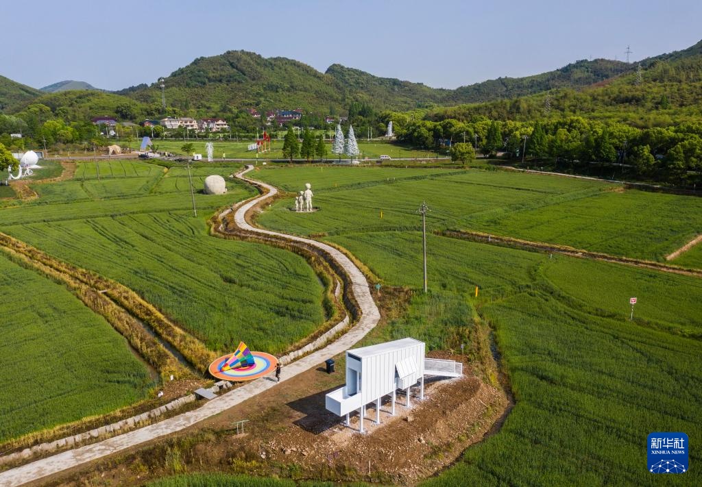 浙江湖州：艺术在南山·大地艺术季开幕
