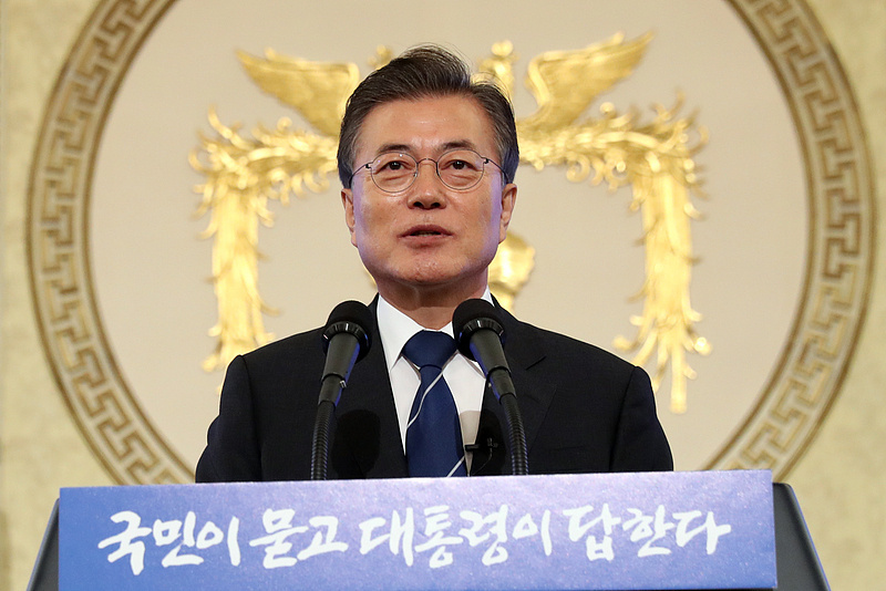 “遭政治起诉” 韩国前总统文在寅回应检方诉讼