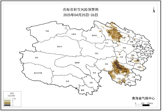 青海这些路段预计会受降大雪、中雪影响！