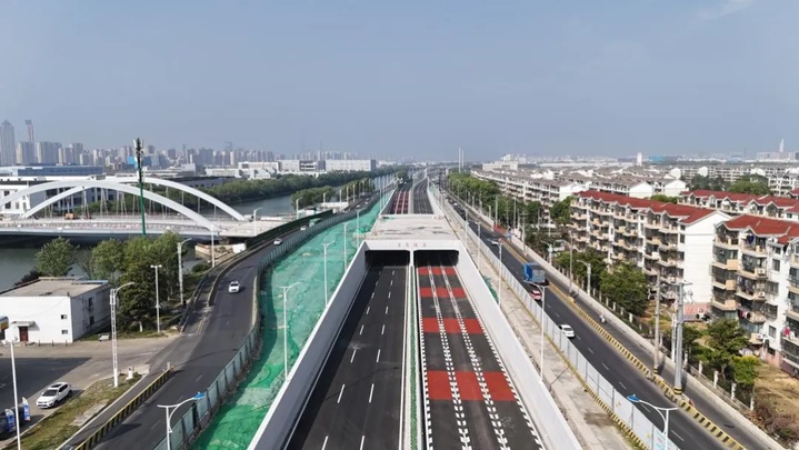 苏州又一隧道顺利通车！