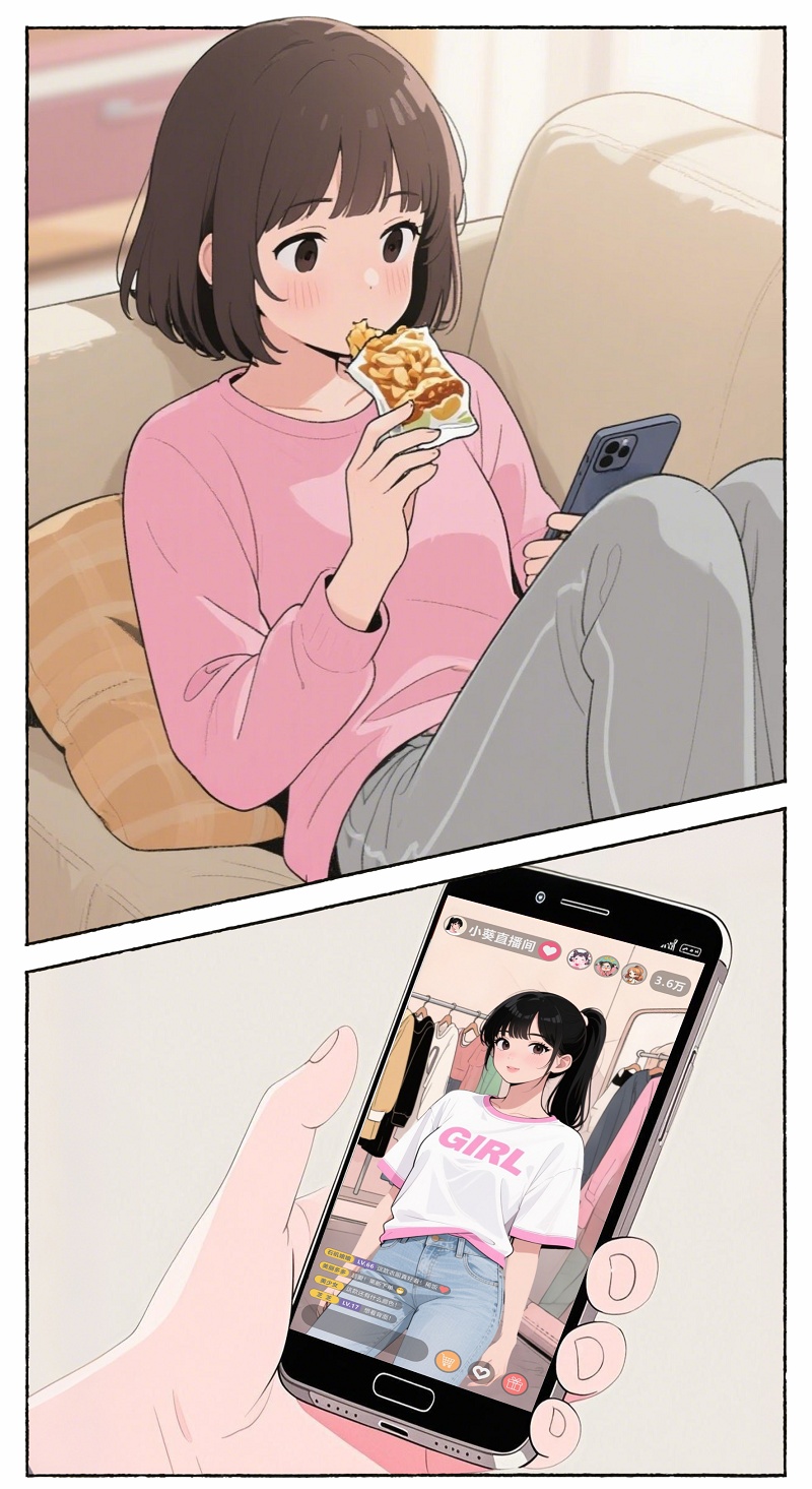 “家人们，上链接”！当我的贴心主播如线面繁殖……