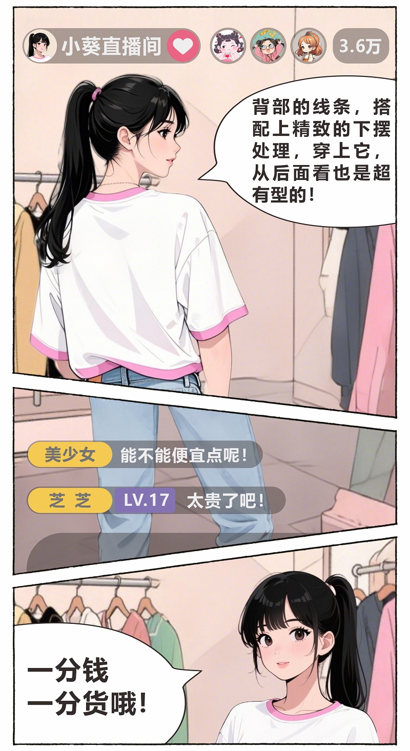 “家人们，上链接”！当我的贴心主播如线面繁殖……