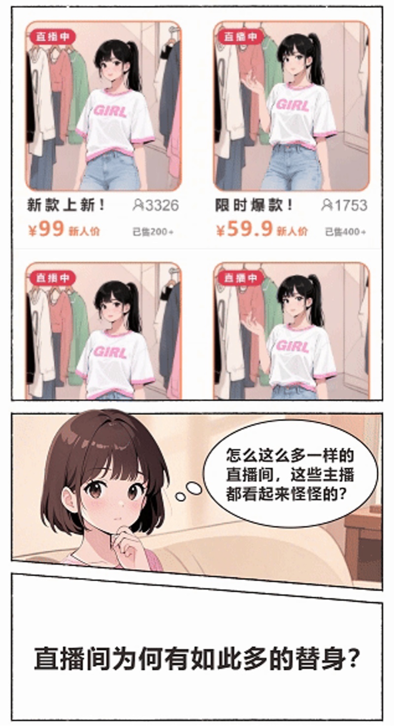 “家人们，上链接”！当我的贴心主播如线面繁殖……