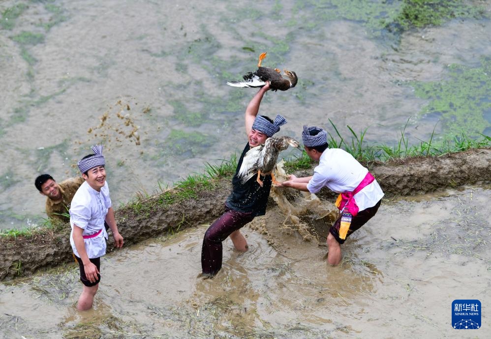 加榜梯田：展农耕文化 &nbsp;秀民族服饰