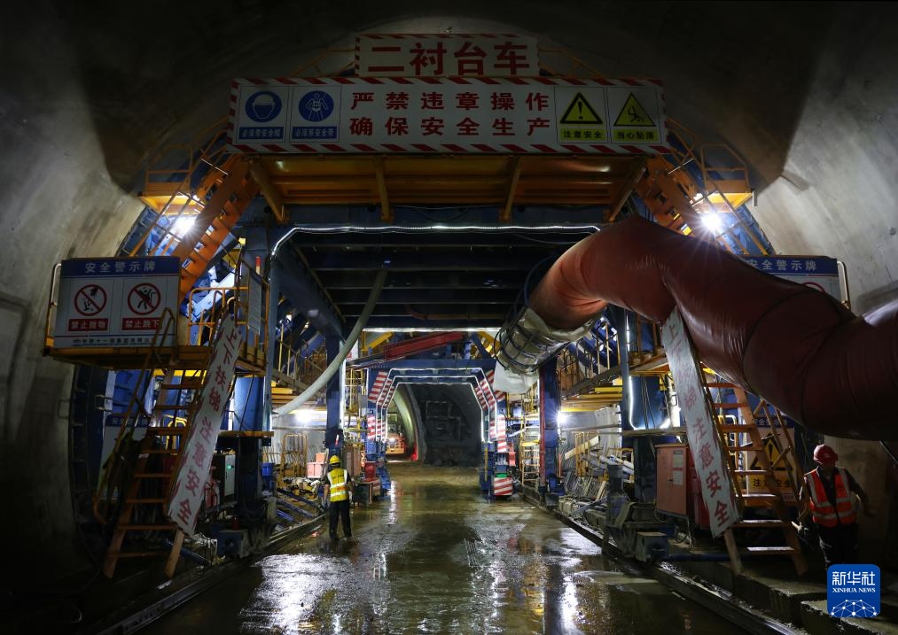 深圳外环田头山隧道群推进智能化建造 深圳外环田头山隧道群推进智能化建造