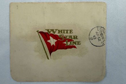 泰坦尼克号信件拍得30万英镑 泰坦尼克号信件拍得30万英镑