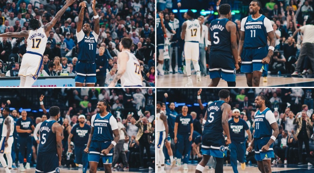 森林狼116-113力克湖人，大比分3-1夺取赛点！东詹合计空砍65分