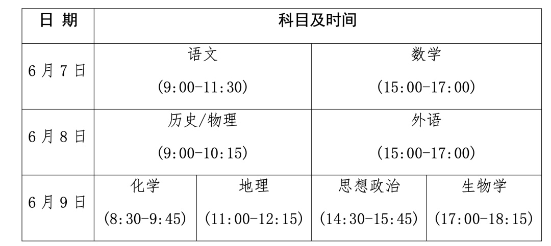 2025年河南新高考时间，确定！