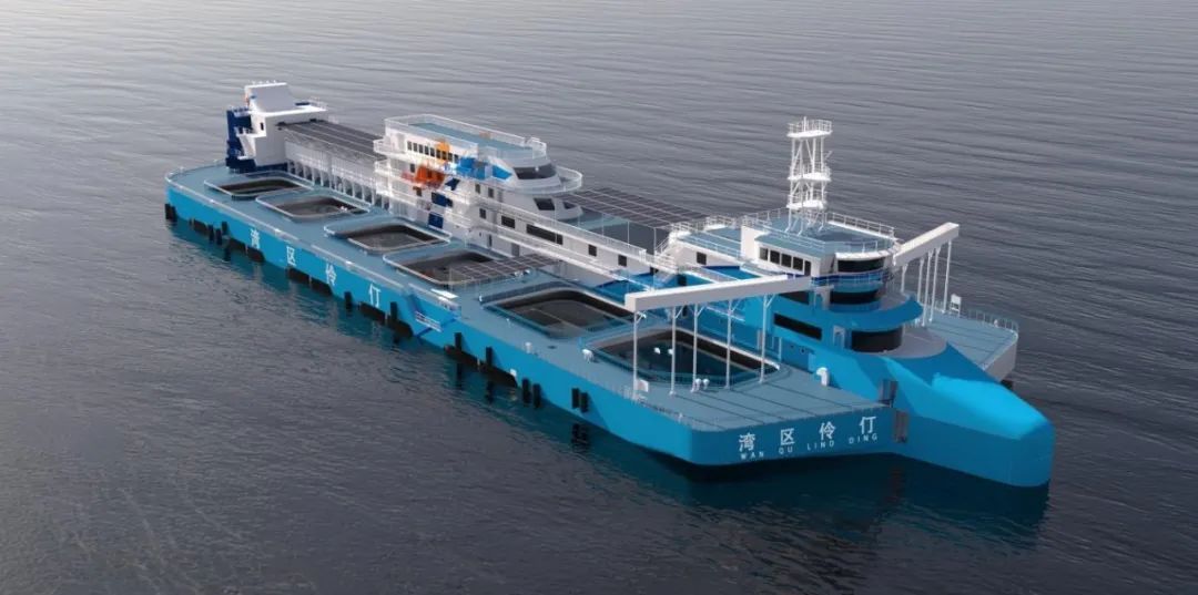 全球首例!大湾区万吨级“养殖航母”可自主躲避台风 全球首例!大湾区万吨级“养殖航母”可自主躲避台风