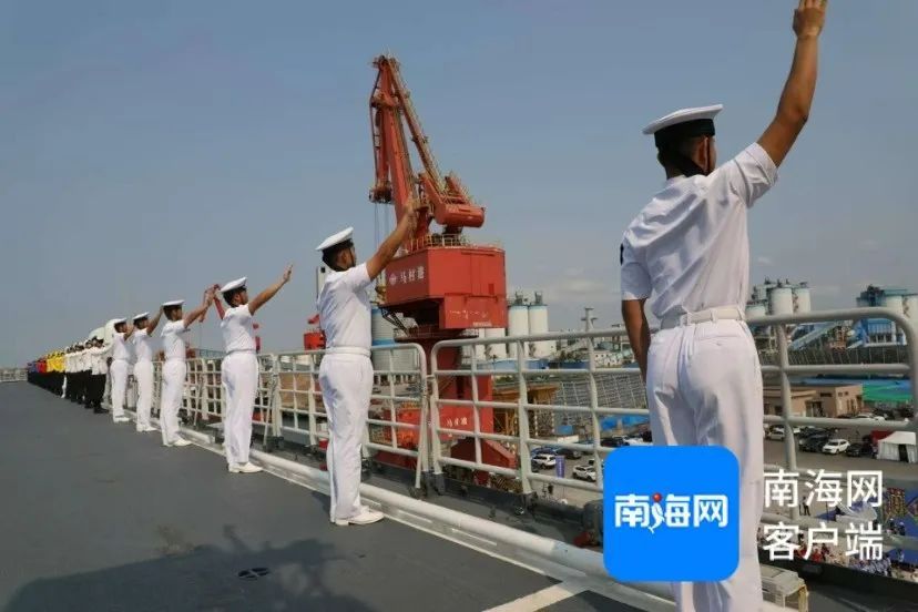圆满完成“回家”活动！海南舰、五指山舰再启新程