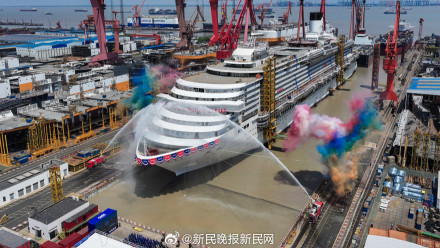 第二艘国产大型邮轮爱达花城号顺利起浮,建造、设计比首艘进步在哪里? 第二艘国产大型邮轮爱达花城号顺利起浮,建造、设计比首艘进步在哪里?