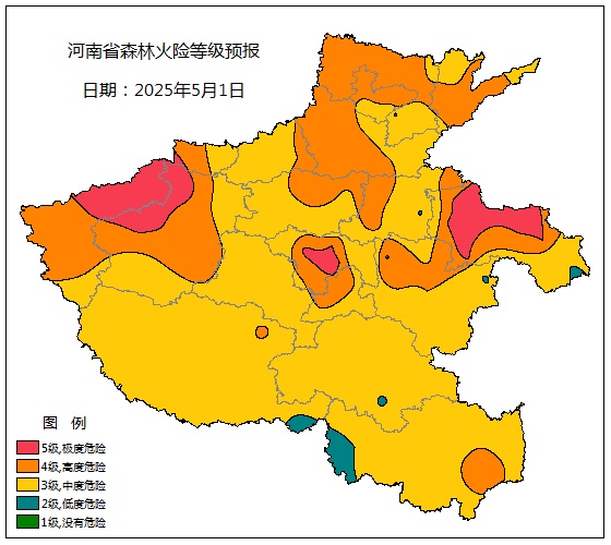 大风+高温+强对流！“五一”河南天气预报出炉