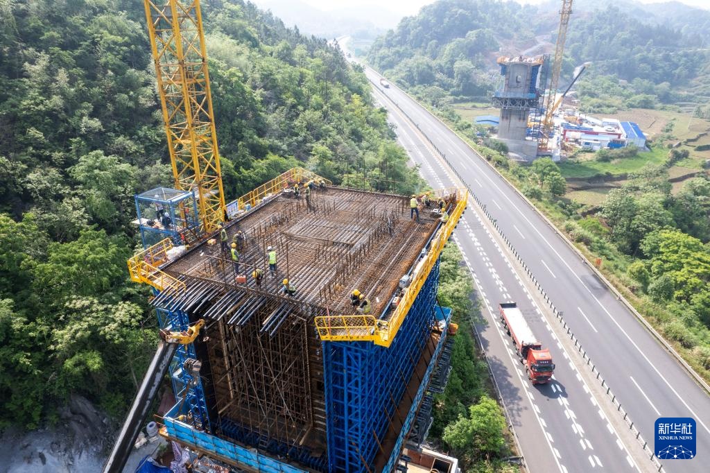 邵永高铁建设正酣