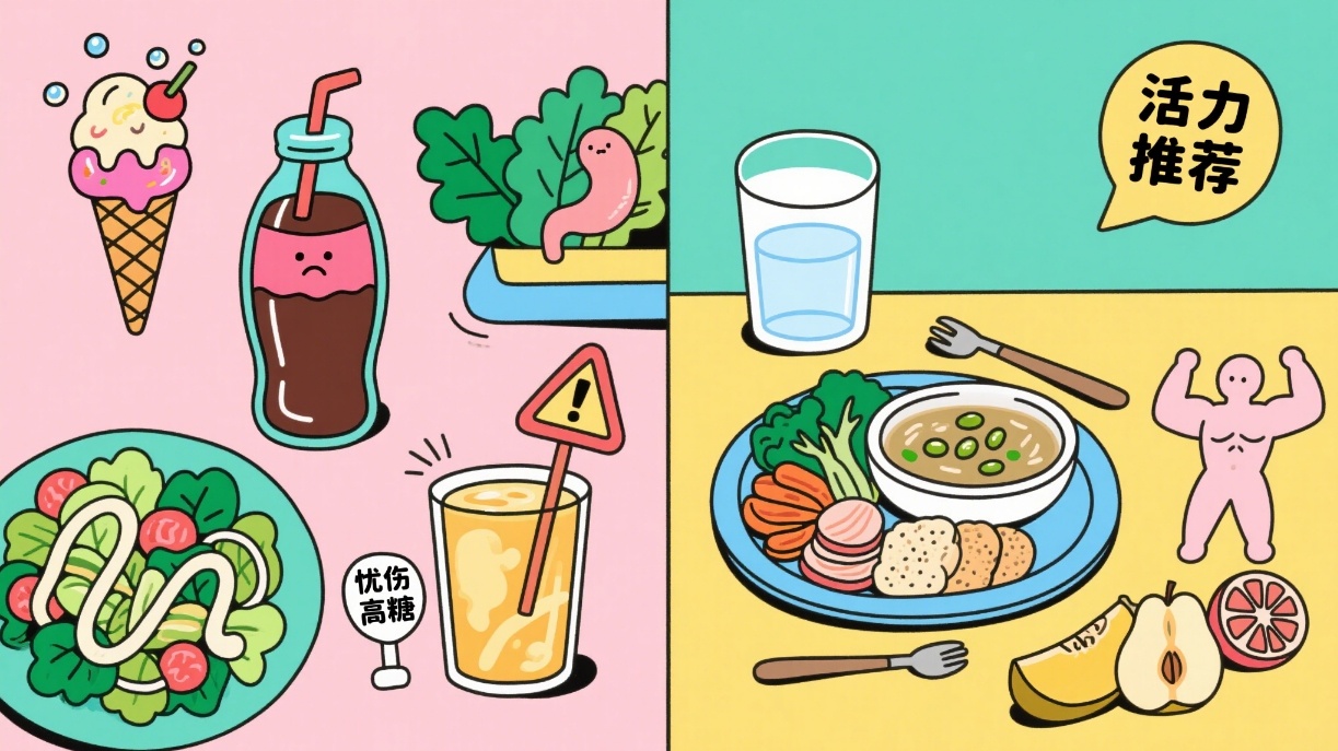 夏日饮食“雷区”大曝光！你以为的“清爽”可能正在悄悄伤身