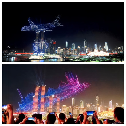 低空经济点亮夜消费 无人机“科技流量”激活文旅新动能