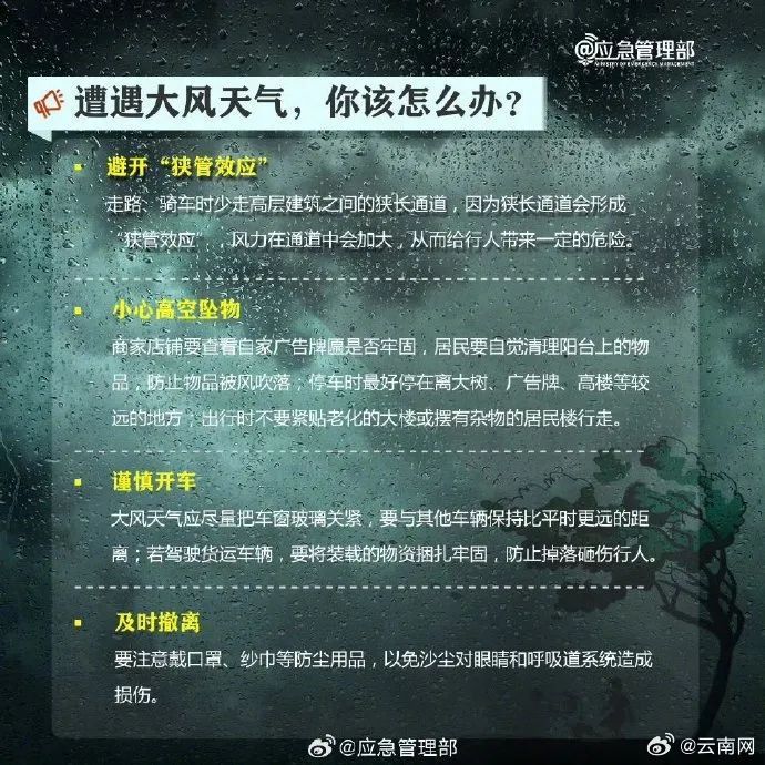 大雨、暴雨、雷暴、强降水……未来几天云南天气→
