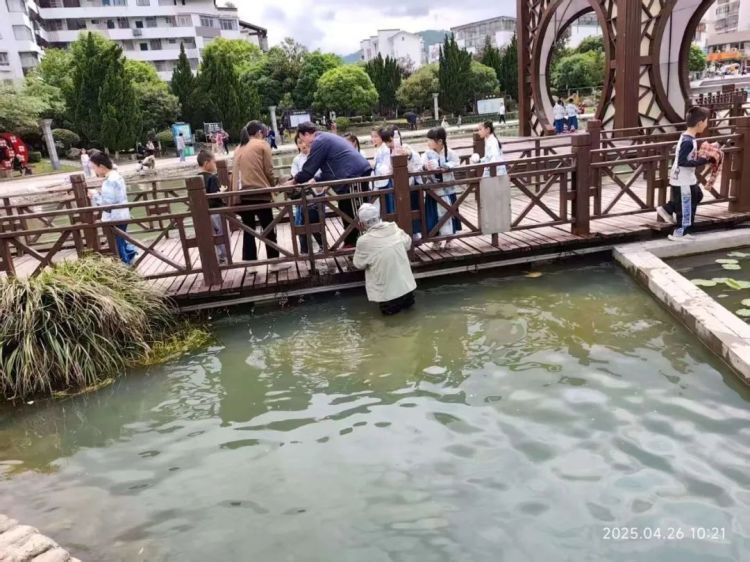 旅游时顺手救起落水儿童,74岁老人火了! 旅游时顺手救起落水儿童,74岁老人火了!