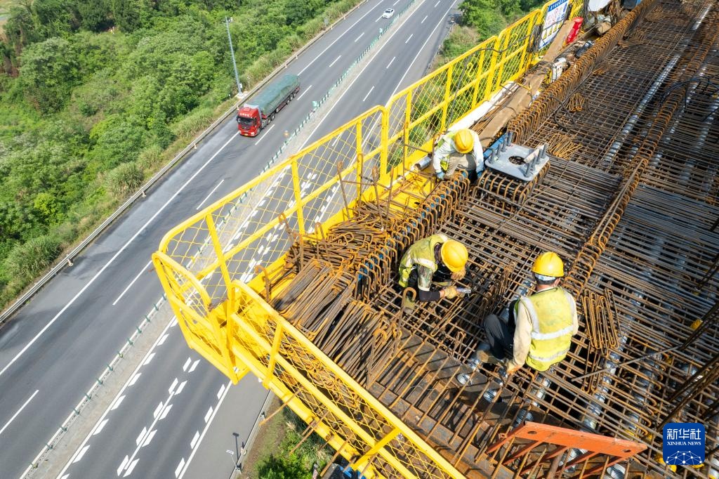 邵永高铁建设正酣