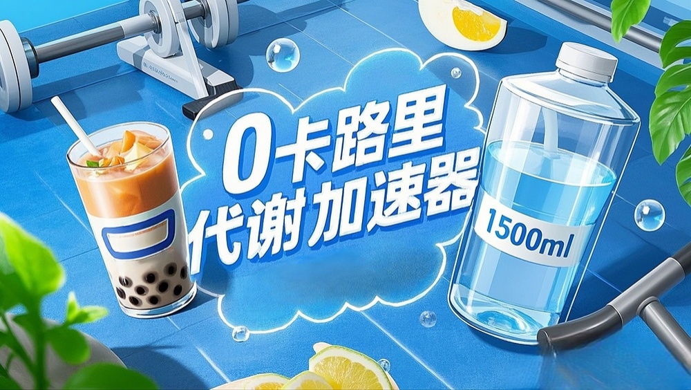 晨起一杯温水：激活肠道“清扫”模式，开启高效代谢日