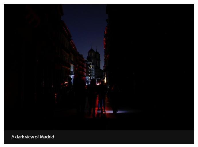 西班牙因停电进入国家紧急状态 目前多地电力供应已恢复 西班牙因停电进入国家紧急状态 目前多地电力供应已恢复