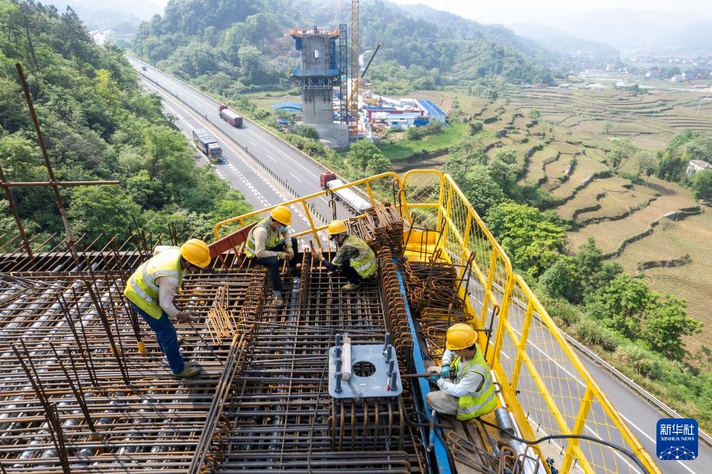 邵永高铁建设正酣