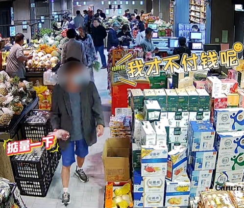 现实版“腰缠万贯”?“西装男”偷猪肉被抓 现实版“腰缠万贯”?“西装男”偷猪肉被抓