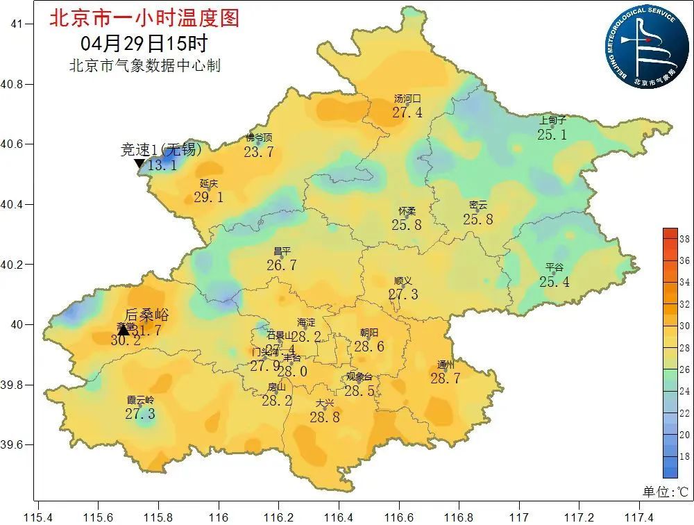 北京:午后最高气温32℃,注意防晒 北京:午后最高气温32℃,注意防晒