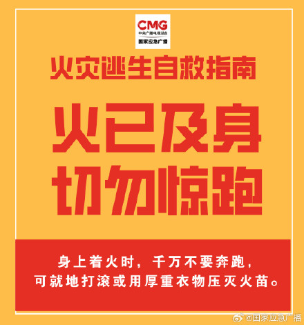 这份火灾逃生自救指南务必收好