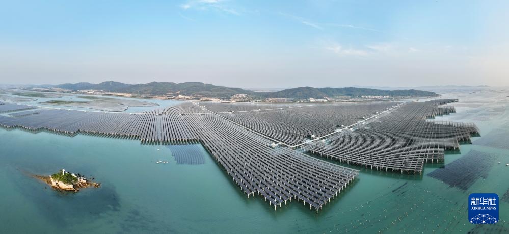 我国首个高风速海域海上光伏项目实现全容量并网