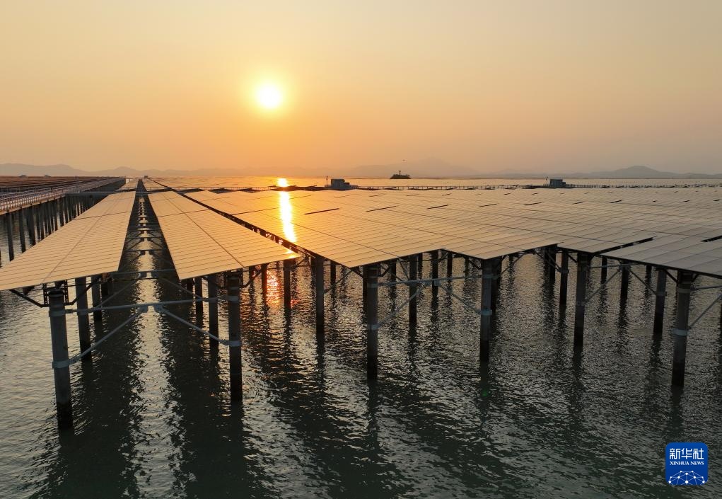 我国首个高风速海域海上光伏项目实现全容量并网