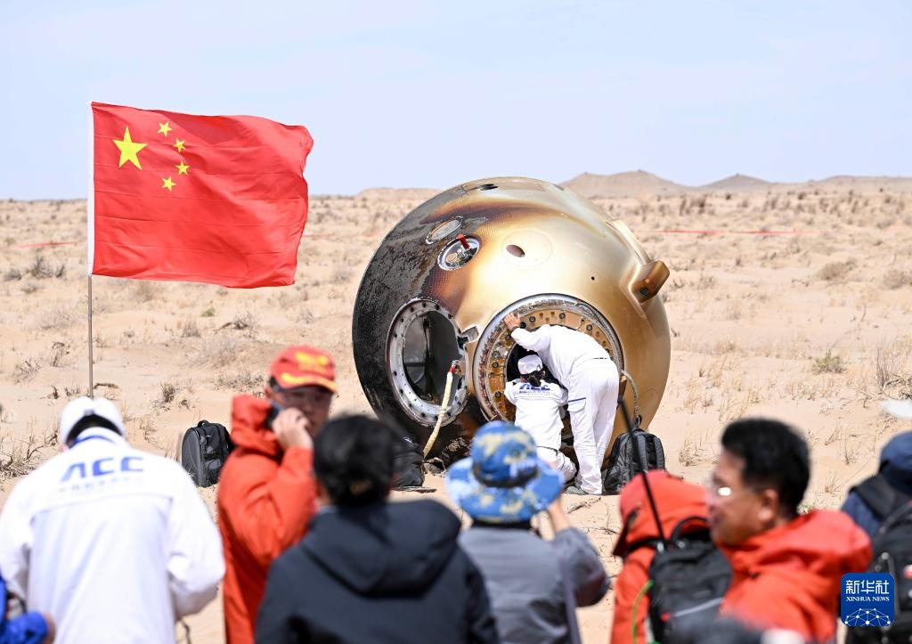 神舟十九号载人飞行任务取得圆满成功 神舟十九号载人飞行任务取得圆满成功