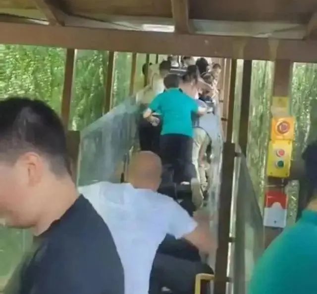 游客高空倒挂1分钟!最担心的事还是发生了 游客高空倒挂1分钟!最担心的事还是发生了