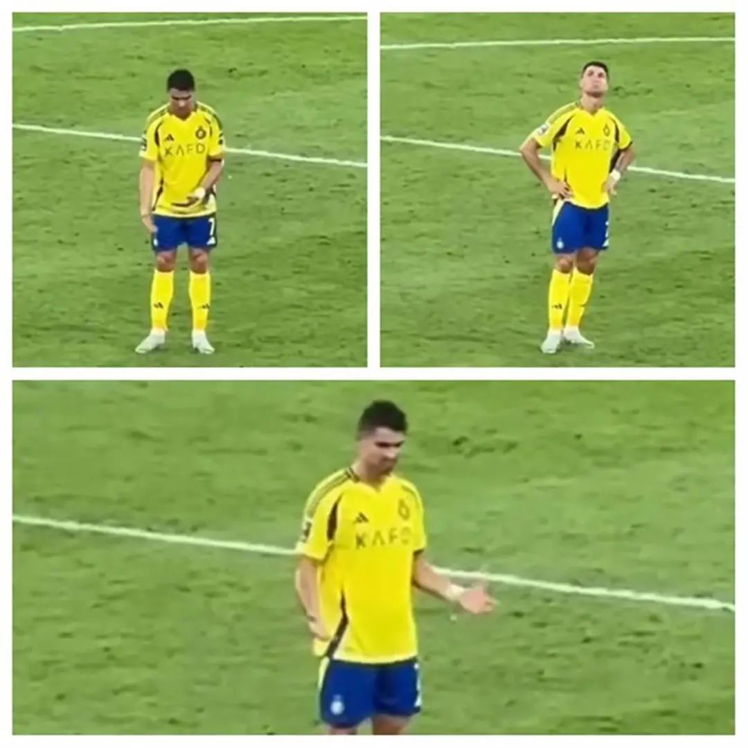 独自“魔怔”复盘？C罗“失脚”无缘亚冠半决赛，网友：罗哥快哭了