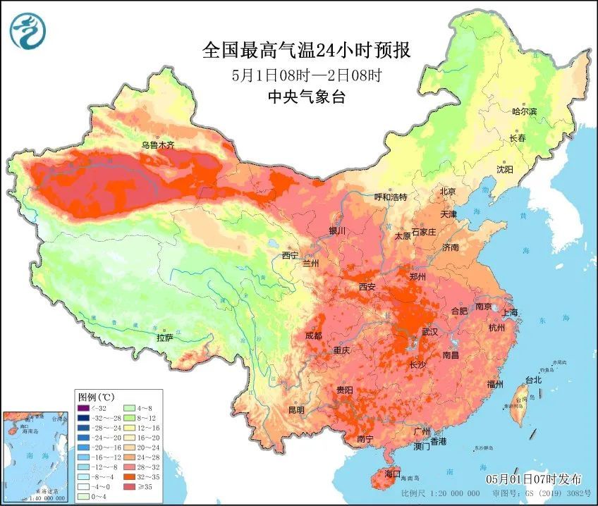 假期首日全国大部天气晴好 北方多风注意防风防火
