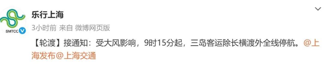 马上影响上海!降雨突袭+9级大风,部分轮渡停航,气温冲上33℃后,暴跌11℃ 马上影响上海!降雨突袭+9级大风,部分轮渡停航,气温冲上33℃后,暴跌11℃