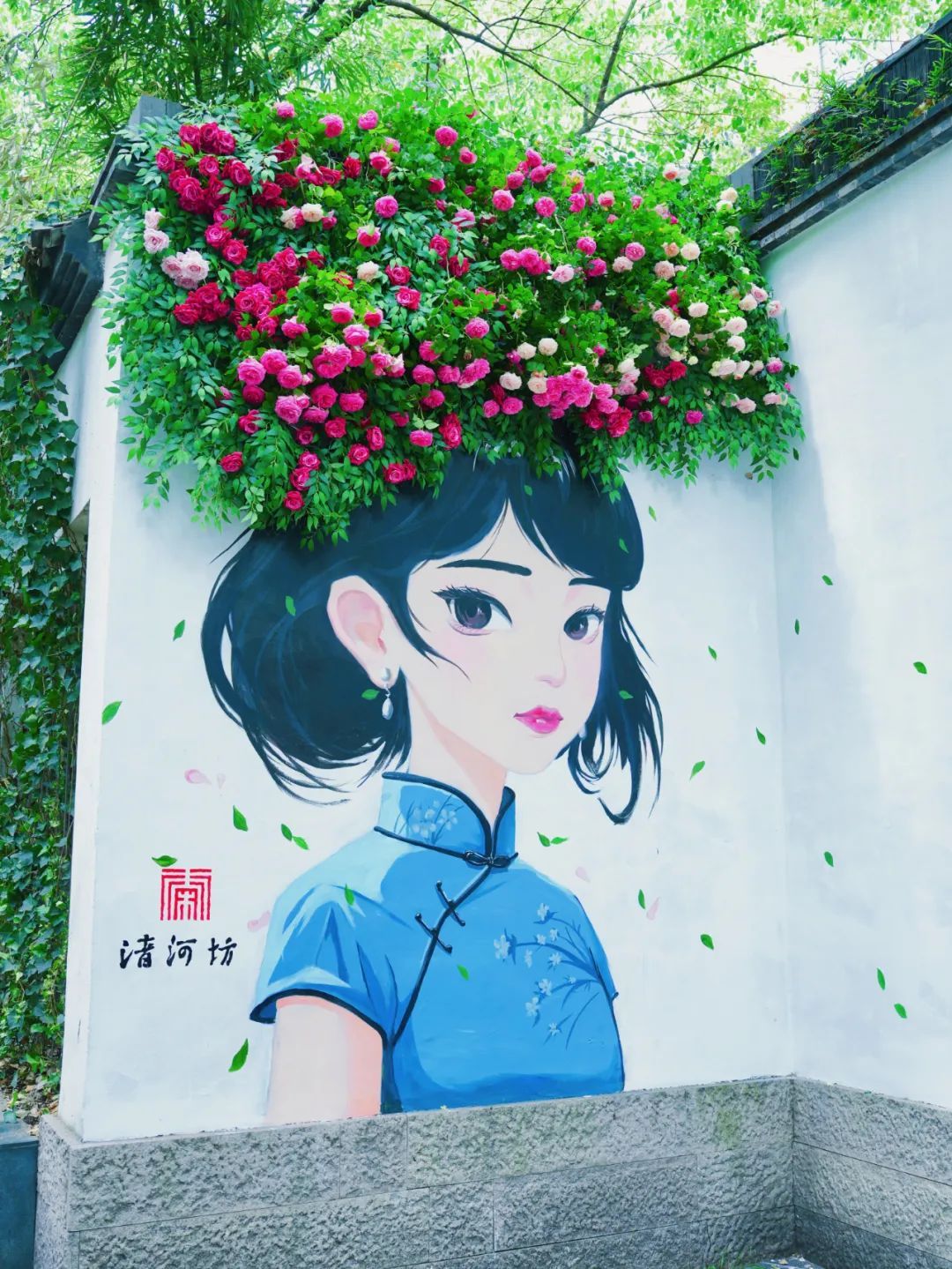 目测要火！杭州这些花墙藏不住了