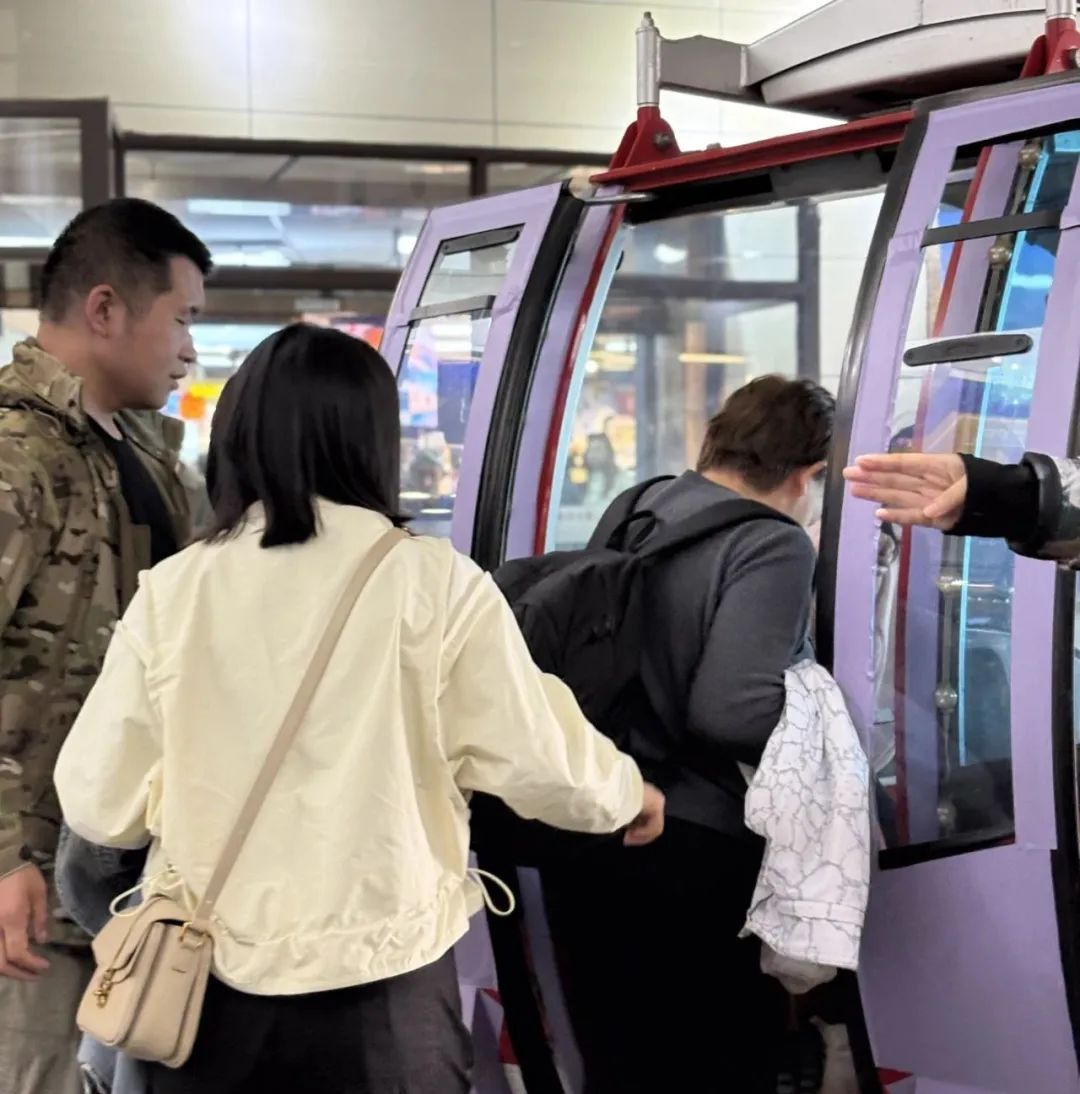 变身“丁香专列”,穿越“空中花廊”丨松花江索道单日客流破1万人次 变身“丁香专列”,穿越“空中花廊”丨松花江索道单日客流破1万人次