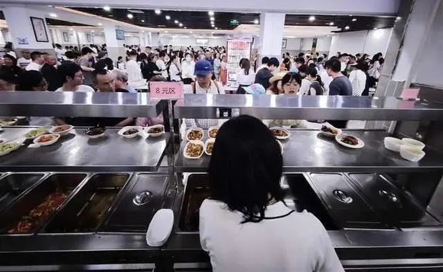 "人太多了"! 公务员食堂涌入3000游客,门口停满车,饭碗都不够了