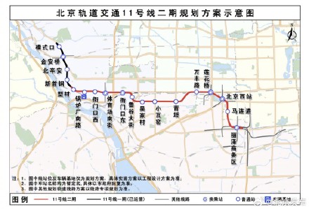 北京公示一最新地铁线路方案!途经4个区,拟设14站—— 北京公示一最新地铁线路方案!途经4个区,拟设14站——