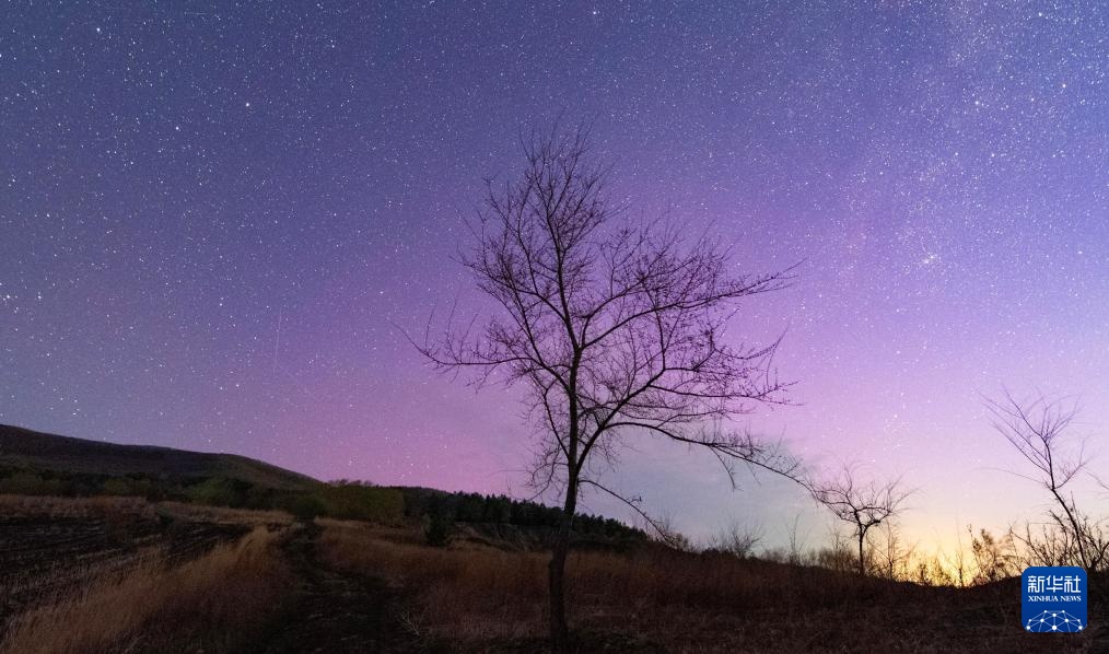 星空相册丨黑龙江富锦：极光绚烂