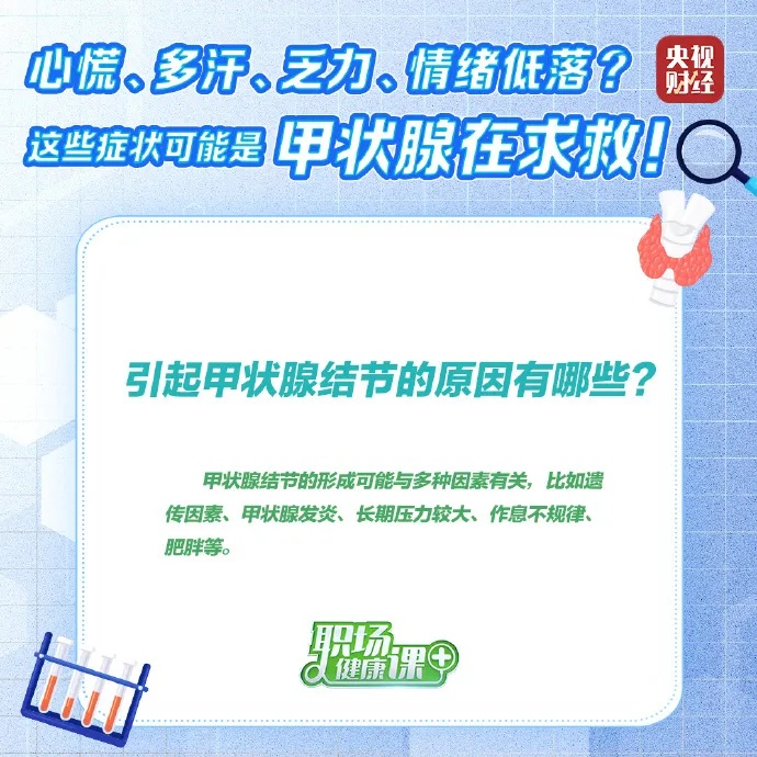 发现这些异常，可能是甲状腺在“求救”