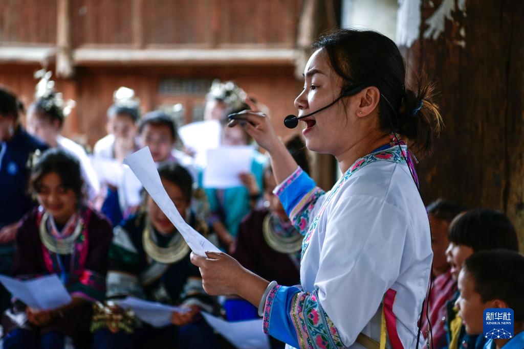 图片故事丨侗歌传承背后的青春歌者 图片故事丨侗歌传承背后的青春歌者