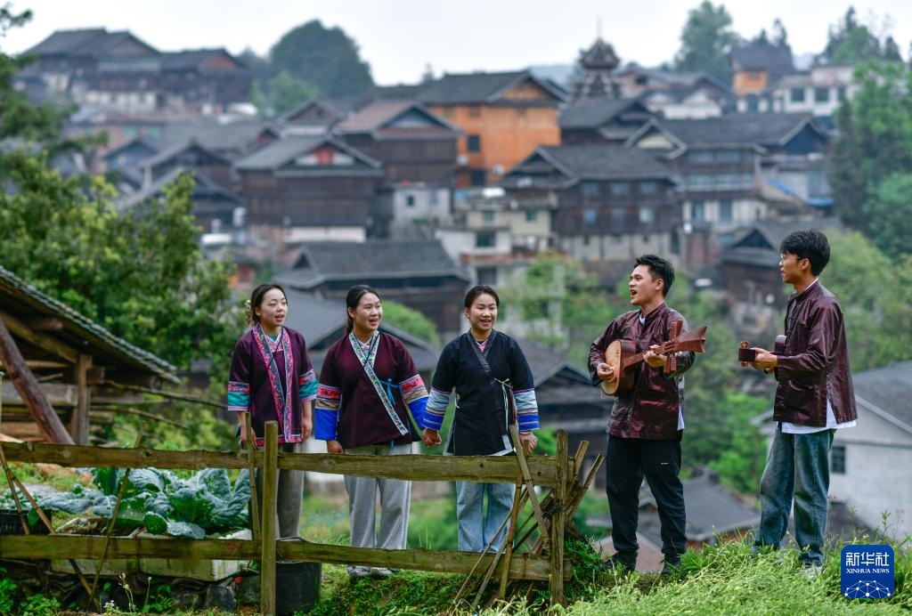 图片故事丨侗歌传承背后的青春歌者 图片故事丨侗歌传承背后的青春歌者